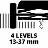 EINHELL Hand-Rasenmäher GC-HM 300, Spindelmäher rot/schwarz