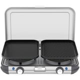 Campingaz Camping Kitchen 2 Grill & Go Caravan, 30 mbar, Gaskocher grau/schwarz, 2x 2kW, Modell 2025