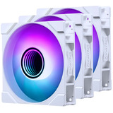 Phanteks M25G2-120 D-RGB Triple Pack, Gehäuselüfter weiß, 3er-Pack, 120 mm