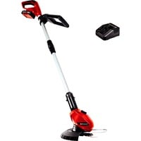 EINHELL Akku-Rasentrimmer GE-CT 18Li Kit, 18Volt rot/schwarz, Li-Ionen Akku 2,0Ah