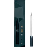 The MeatStick 4X Set mit Ladegerät, kabelloses Fleischthermometer schwarz