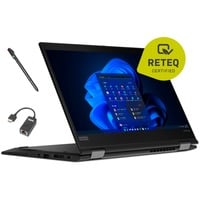 Lenovo Thinkpad X390 Yoga Generalüberholt, Notebook schwarz, Intel® Core™ i7-8665U, Intel® UHD Graphics 620, 16 GB DDR4, 1 TB (1 TB SSD), Windows 11 Pro 64-Bit