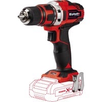 EINHELL Akku-Bohrschrauber TE-CD 18/40 Li-Solo, 18Volt rot/schwarz, ohne Akku und Ladegerät