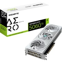 GIGABYTE GeForce RTX 5060 Ti AERO OC 16G, Grafikkarte DLSS 4, 3x DisplayPort, 1x HDMI 2.1