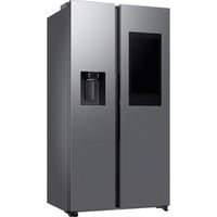 SAMSUNG RS90F67BETEF, Side-by-Side edelstahl, Family Hub, AI Energy Mode, Smart Conversion