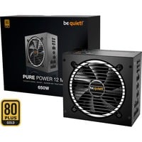 be quiet! Pure Power 12M 650W, PC-Netzteil schwarz, 1x 12-Pin High Power GPU, 2x PCIe, Kabel-Management, 650 Watt
