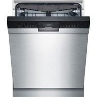 Siemens SN43ES14VE IQ300, Spülmaschine edelstahl (gebürstet)/schwarz, 60 cm, Home Connect
