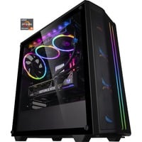 ALTERNATE Gaming-PC Window Edition • RTX 4060 Ti • AMD Ryzen™ 5 7500F • 16 GB RAM schwarz, Windows 11 Home 64-Bit