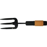 Fiskars QuikFit Pflanzgabel schwarz/orange, 7,5cm