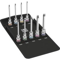 Wera 8767 C HF 3 Zyklop Bitnuss-Satz TORX, Bit-Satz 9-teilig, 1/2", T20 bis T60, mit Haltefunktion